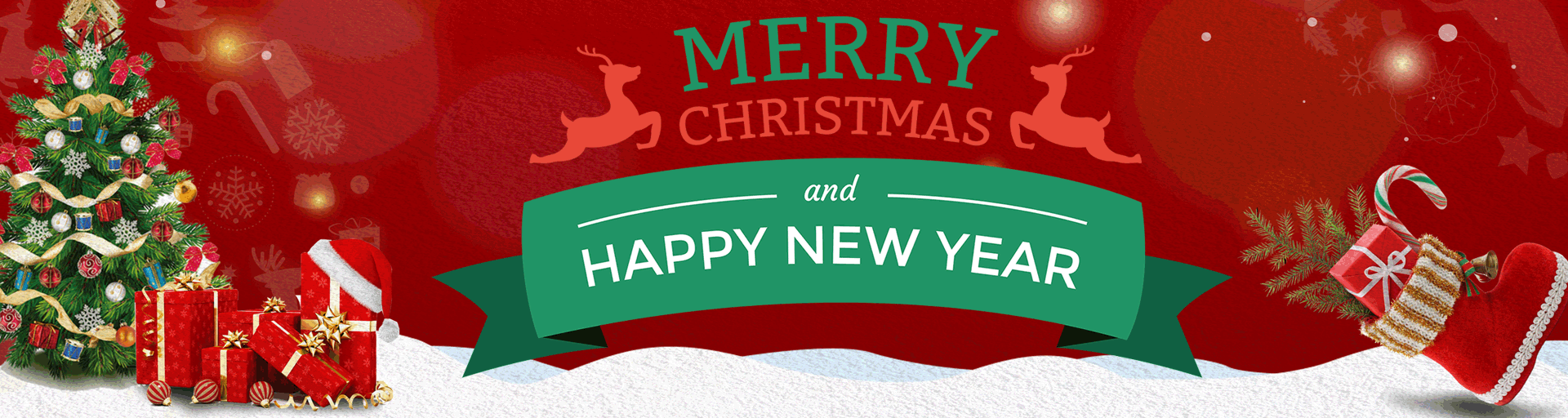 圣诞快乐！新年快乐！